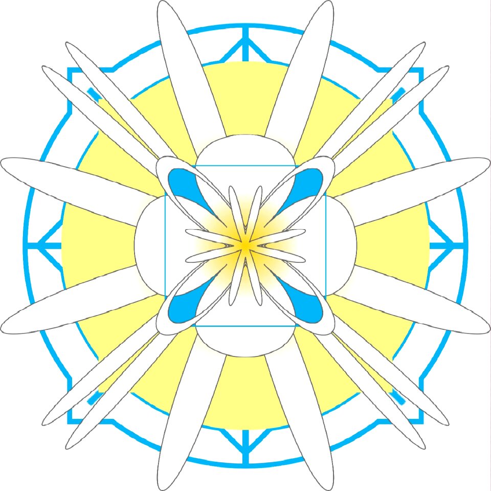 Structure backgrounds kaleidoscope