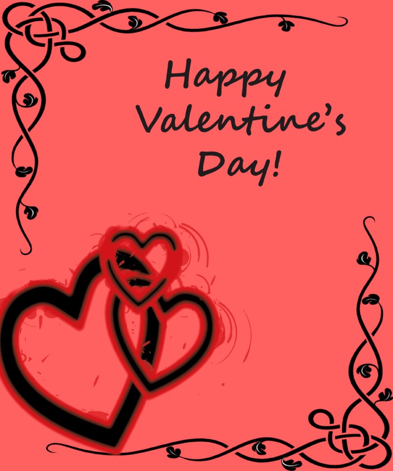 Holiday red love red heart