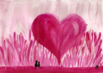 In accordance acrylic painting Free illustrations