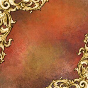 Gold ornate classic