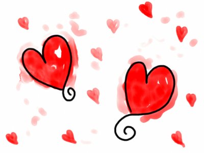 Shapes doodle paint