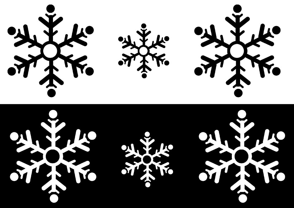 Christmas white christmas motif