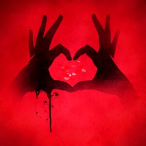 Valentine romance decorative