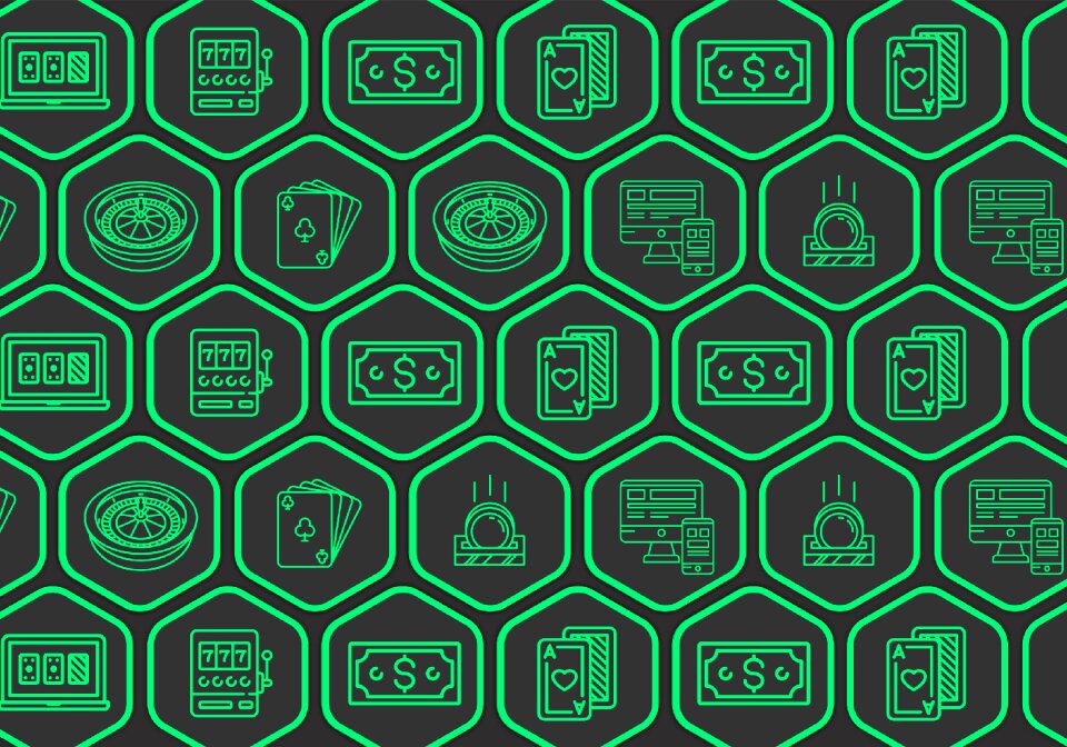 Black casino Free illustrations