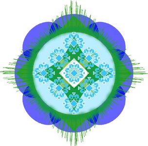 Decorative decoration graphic