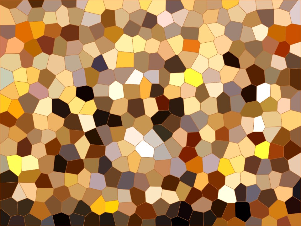 Glass texture template