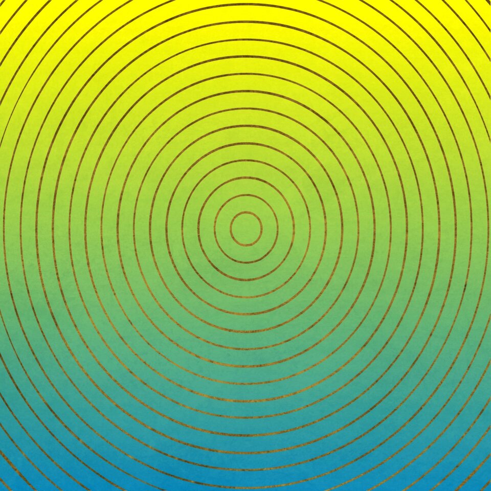 Abstract blue yellow