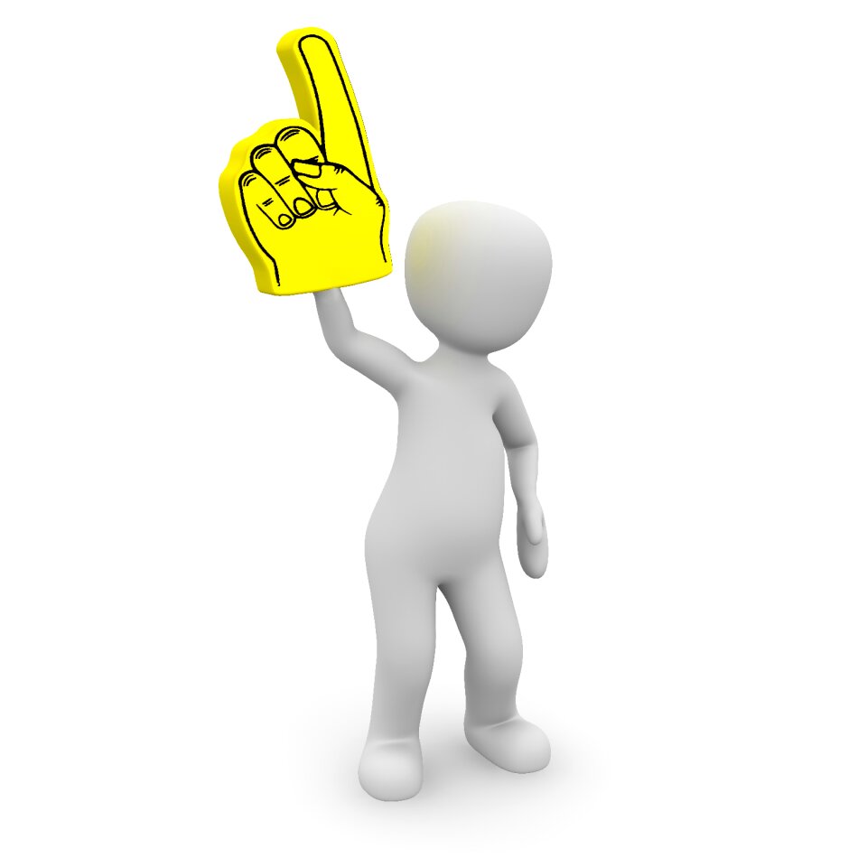 Characters finger show