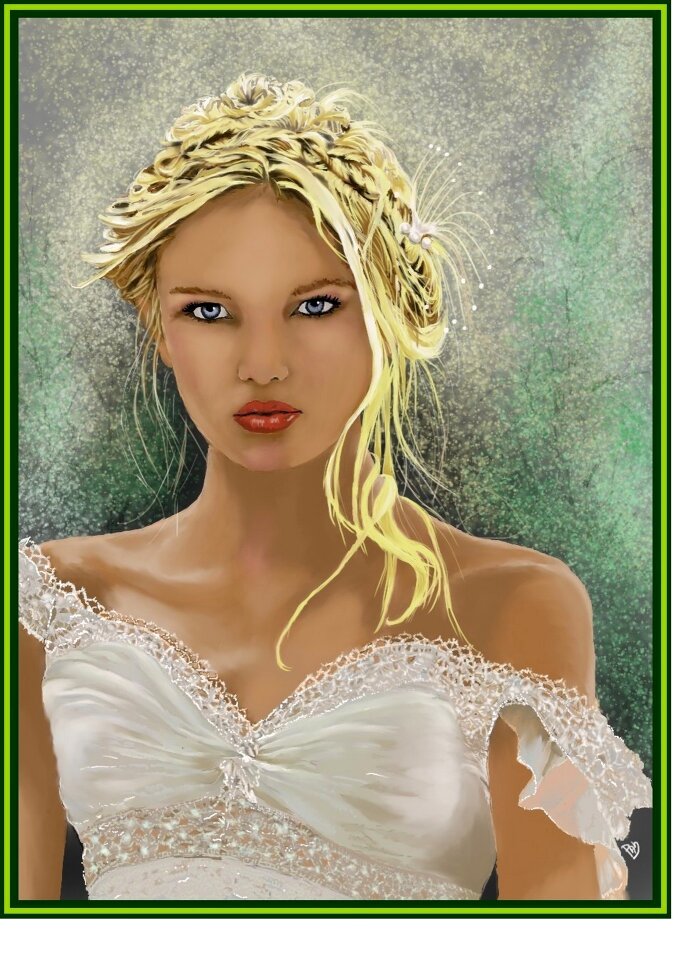 Lace woman Free illustrations