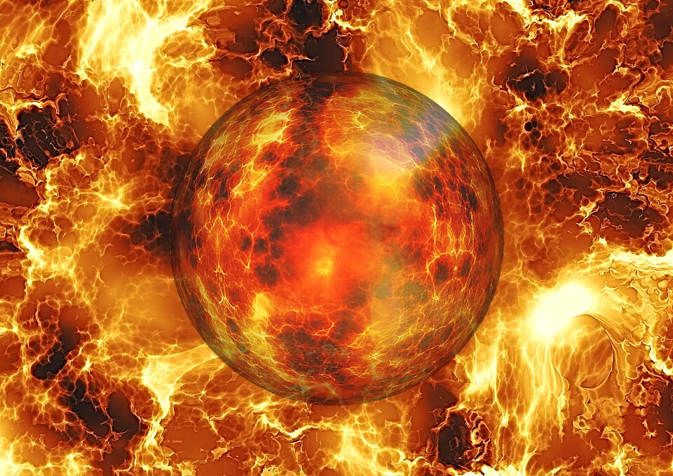 Armageddon explosion big bang