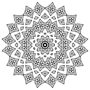 Floral pattern gray pattern gray color