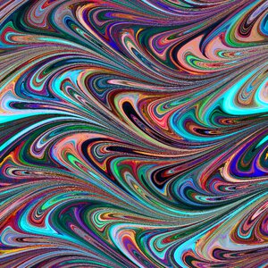 Colorful tile pattern