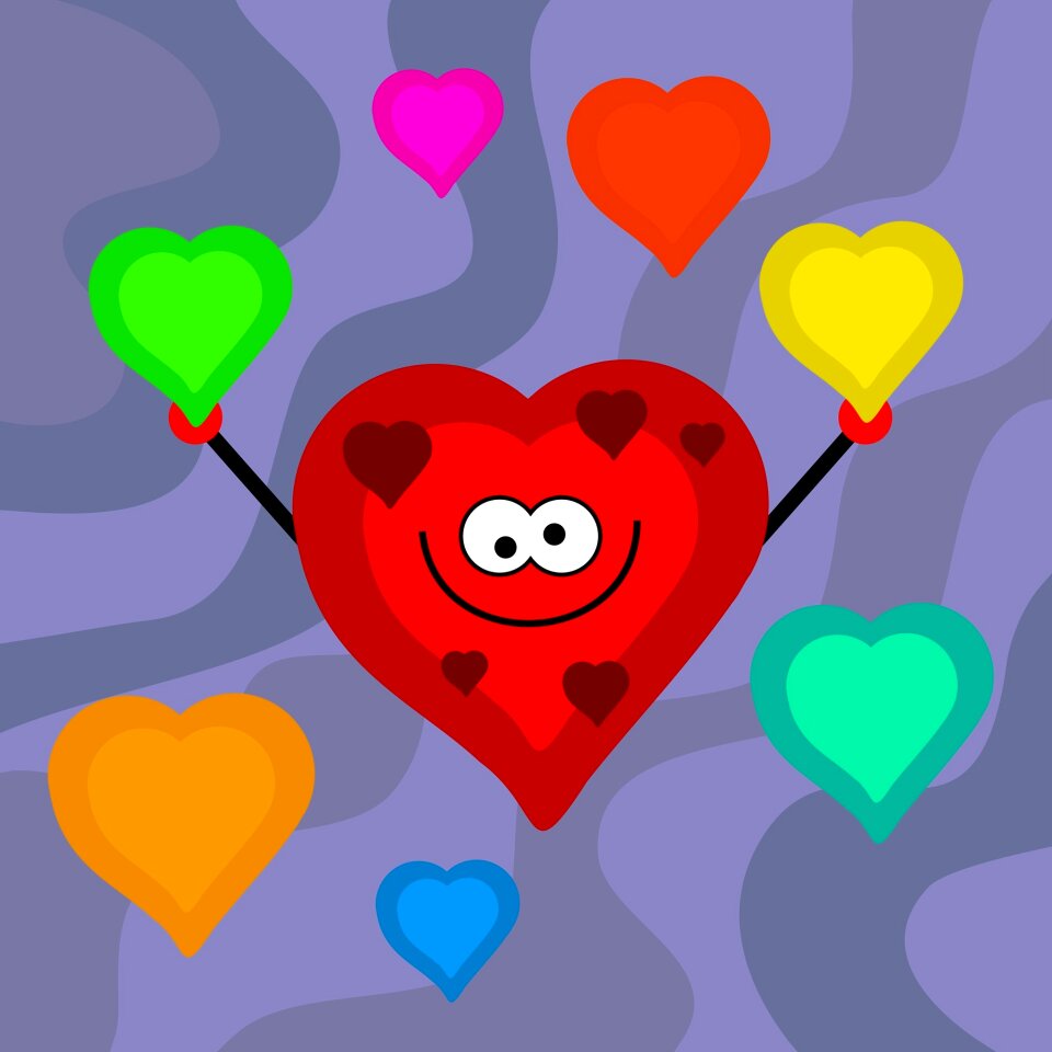 Symbol valentine love heart