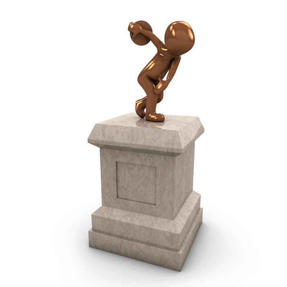 Globe metal sculpture