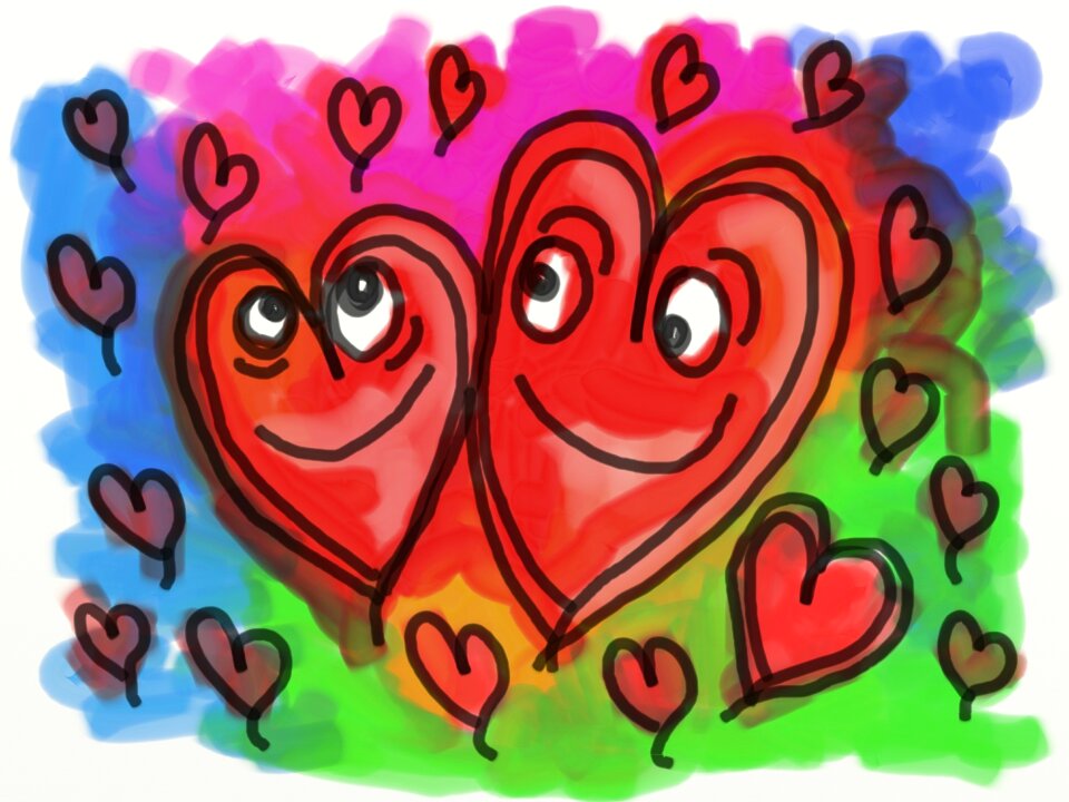 Symbol valentine love heart