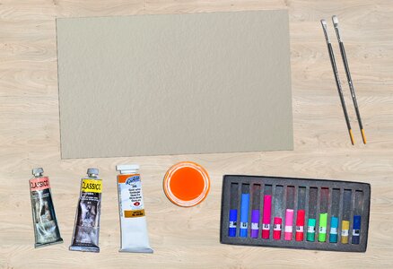 Paper brushes brush