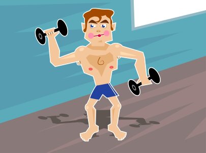 Male adult person