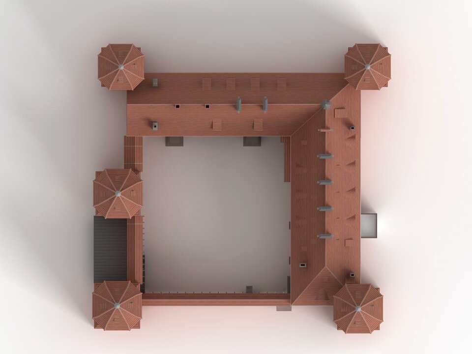 Knight's castle middle ages Free illustrations