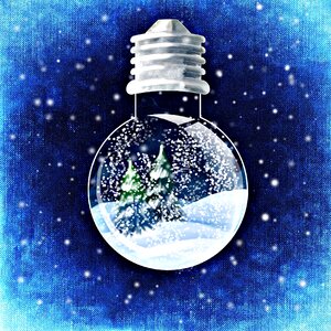 Cold fun blue
