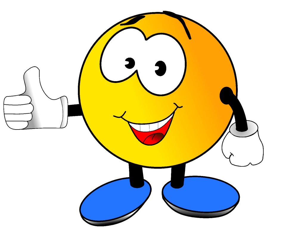 Cool thumb smiley
