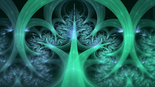 Cannabis spherical artwork