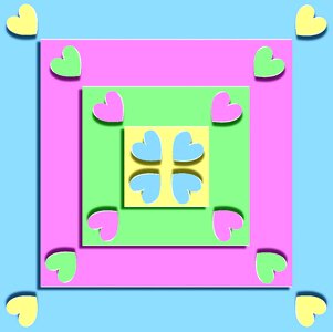 Design love pastel