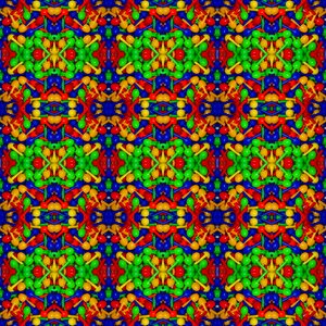 Symmetrical colorful background