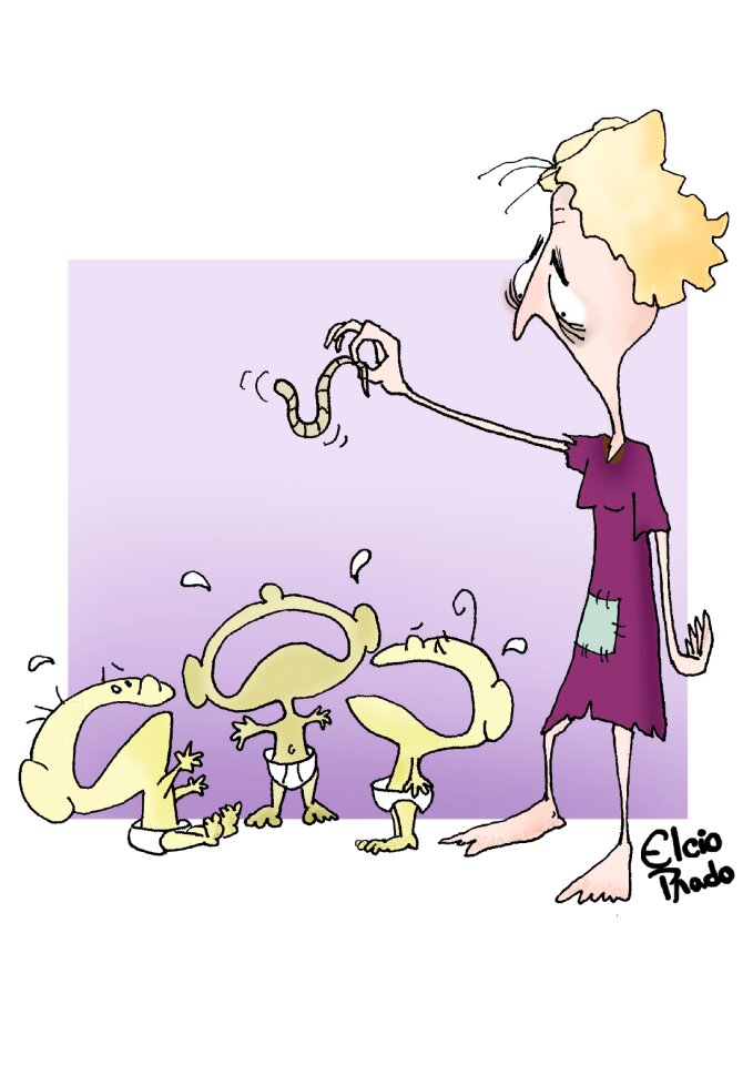 Charge hunger Free illustrations