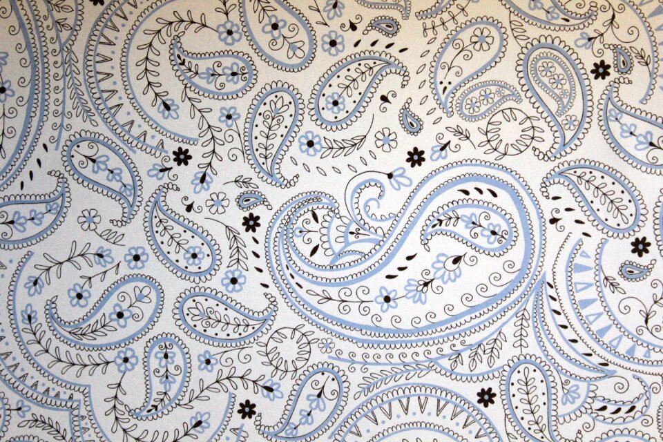 Paisley background Free illustrations