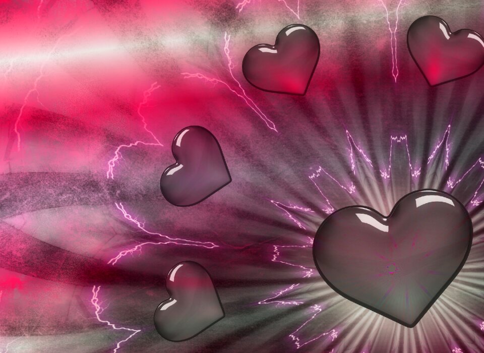 Abstract decoration heart