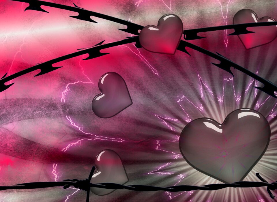 Abstract floral flowers