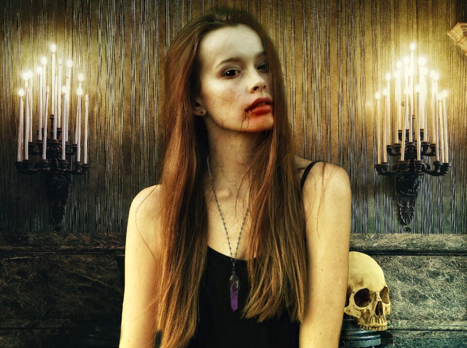 Macabre vampire horror