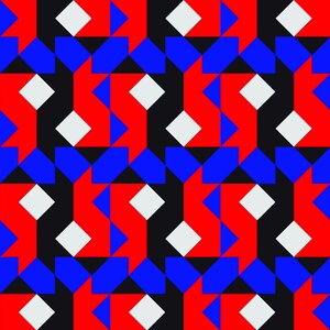 Abstract pattern squares colorful