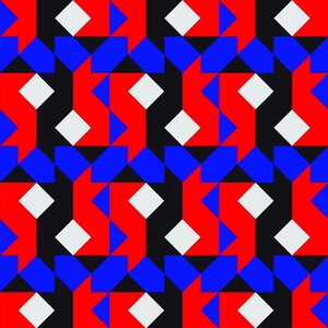 Abstract pattern squares colorful