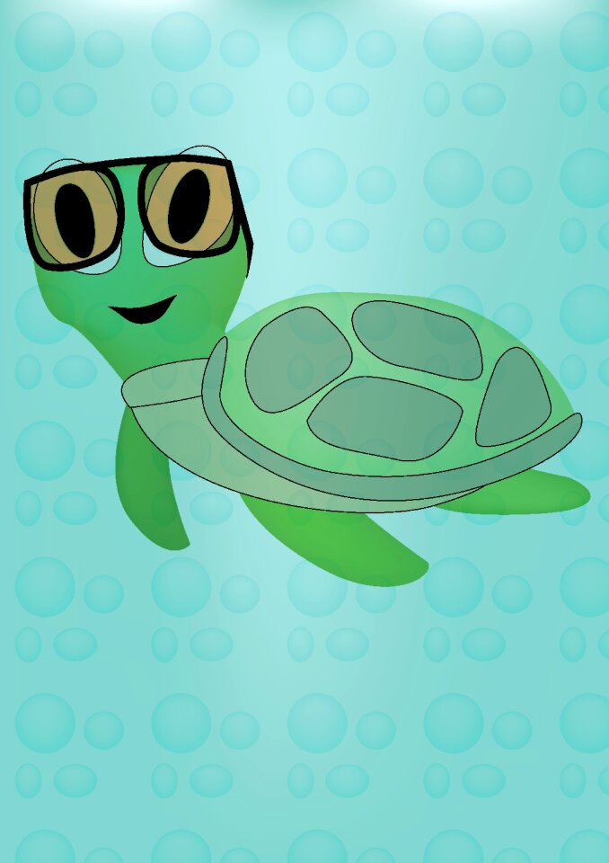 Water green glasses