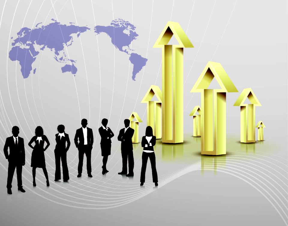 Businessman business people group business person