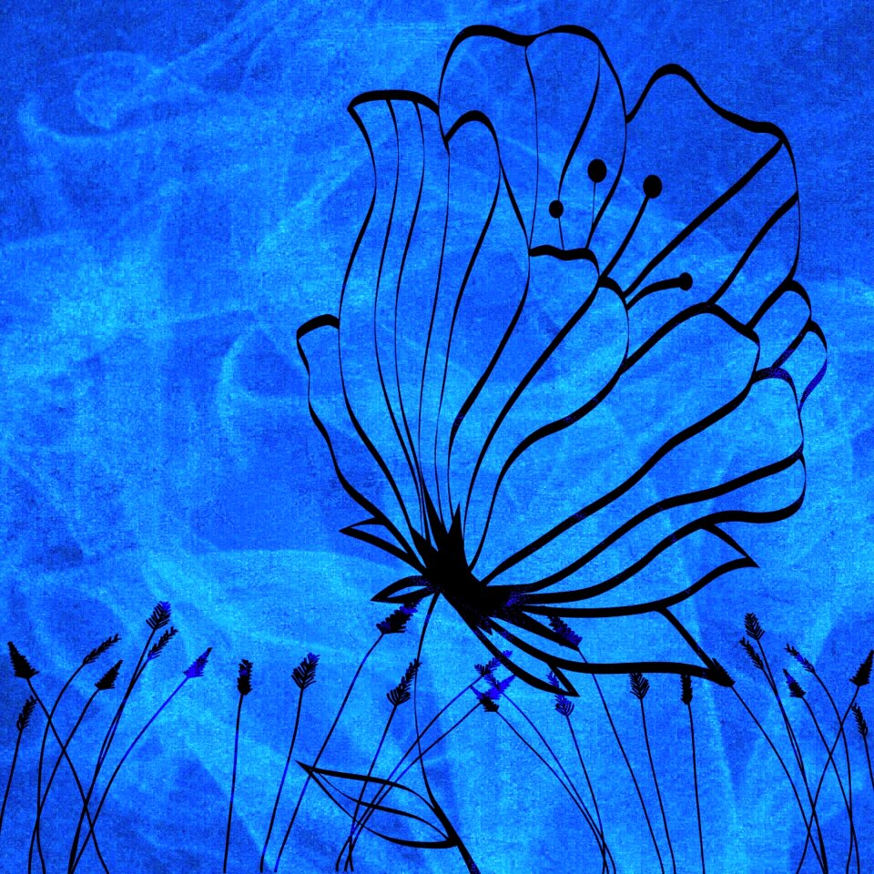 Abstract background plant