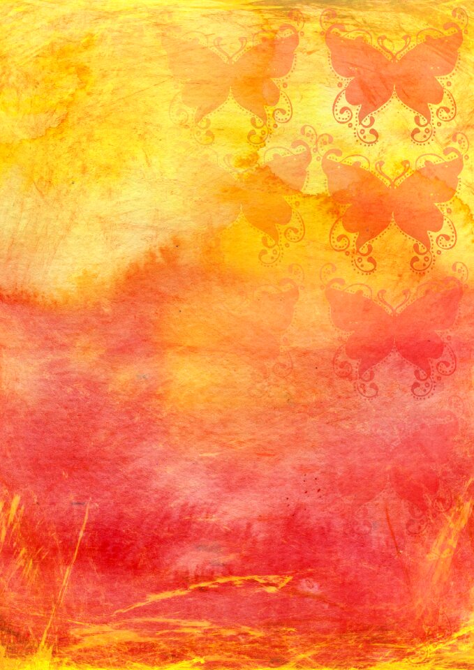 Orange pink grunge