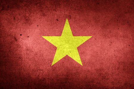 Asia indochina national flag