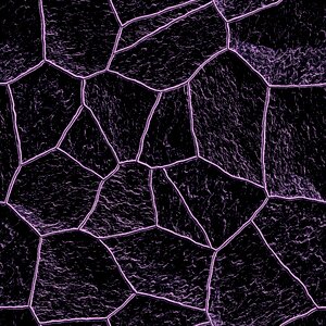Stones pattern template