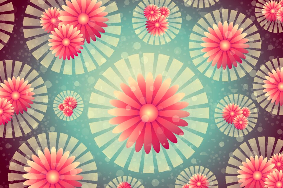 Flower texture Free illustrations