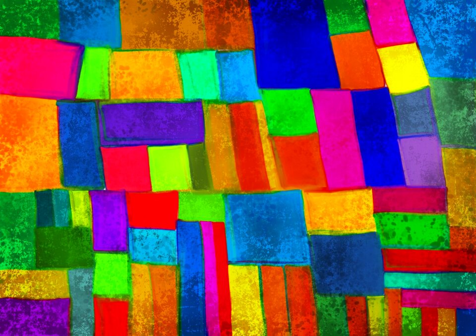 Modern painting art