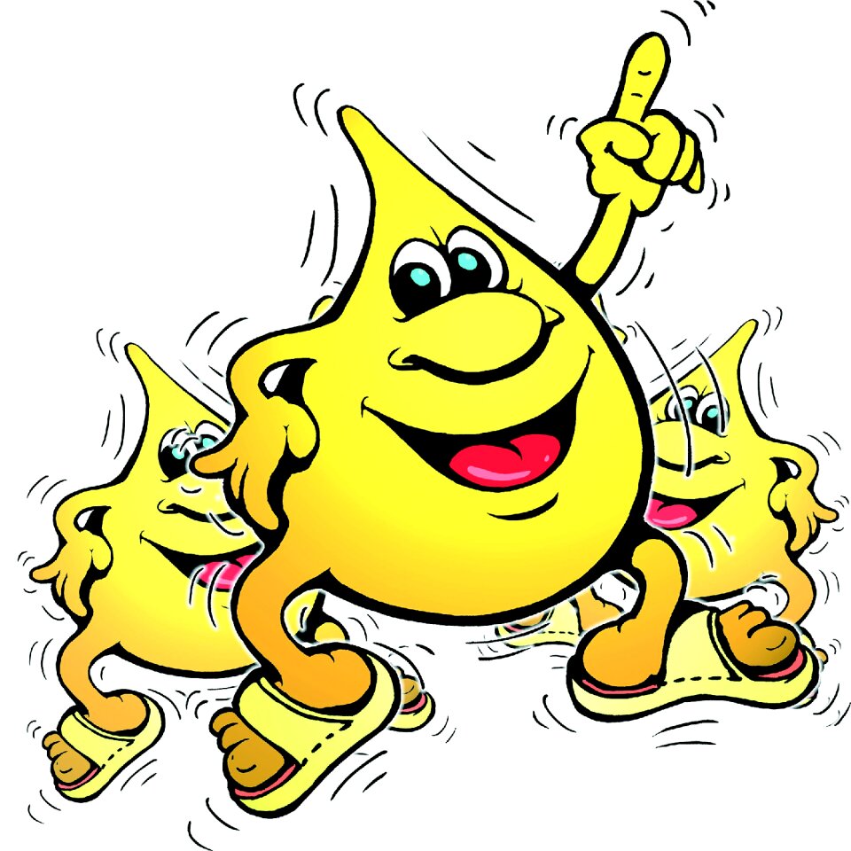 Yellow liquid Free illustrations