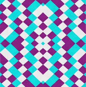 Violet white jute