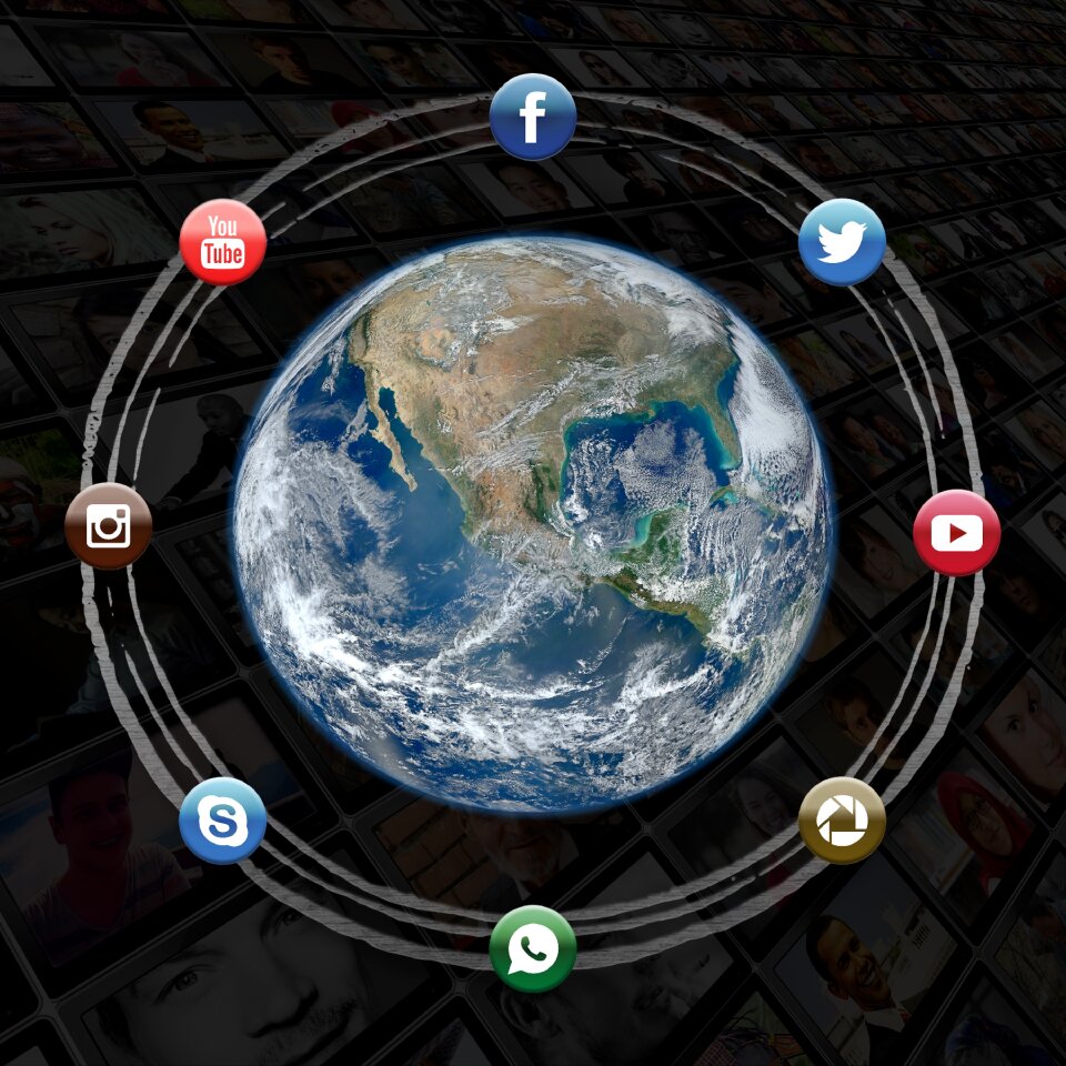 Media facebook social