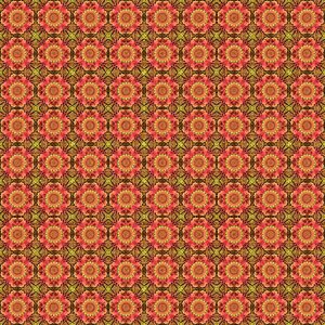 Decorative background structure