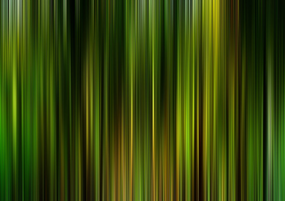 Stripes green yellow