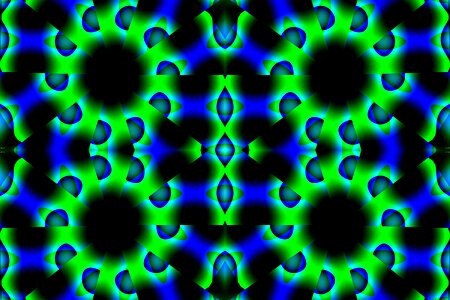 Iridescent sea of colour background