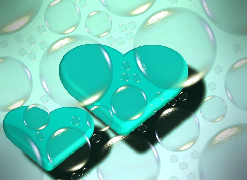 Creative love deco