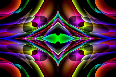 Iridescent sea of colour background